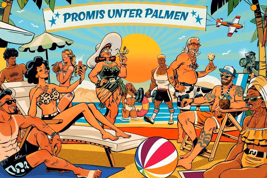 "Promis unter Palmen": Sat.1 holt das Reality-Format zurück ins Programm.