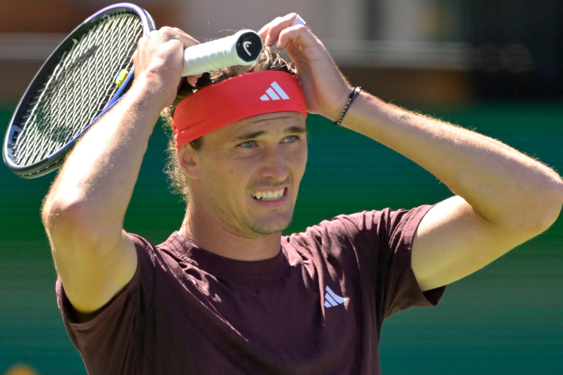 Zum Verzweifeln: Alexander Zverev macht aktuell eine Durststrecke durch.