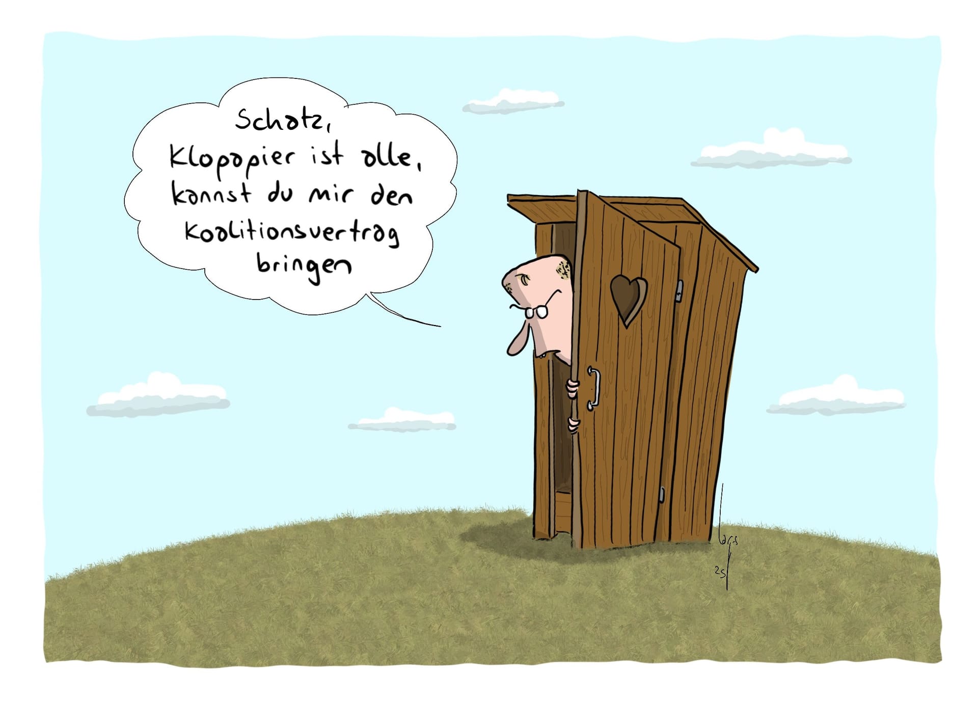 Koalitionsvertragspapier Koalitionsvertragspapier